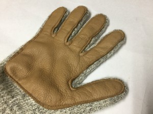 レザーグローブ　手袋　リペア　修理　ロンゴロンゴ