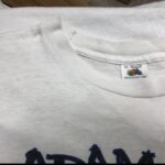 ヴィンテージtシャツ　穴補修