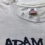 ヴィンテージtシャツ　穴補修