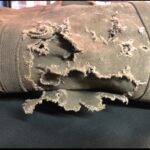 ヴィンテージバッグ破れ修理