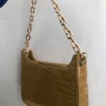 クロコバッグ　持ち手交換修理