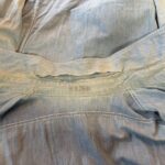 シャンブレーシャツ破れ直し