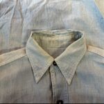 シャンブレーシャツ破れ直し