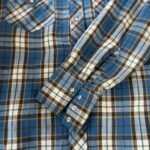 ウエスタンシャツボタン修理