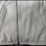 レザージャケット破れ直し