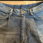 デニムパンツウエストきつい