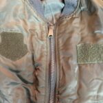 MA1ジッパー修理