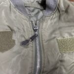 MA1ジッパー修理