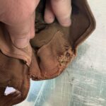 ヴィンテージミリタリーバッグ修理