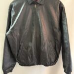 ラルフローレンレザージャケット色薄れ直し