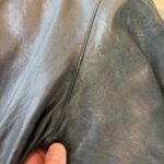 ラルフローレンレザージャケット色薄れ直し