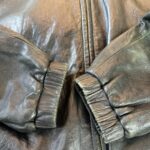 ラルフローレンレザージャケット色薄れ直し