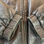 ラルフローレンレザージャケット色薄れ直し