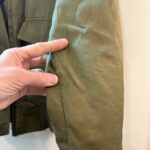 B-10フライトジャケット破れ直し