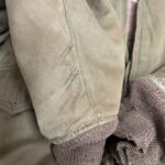 B-10フライトジャケット破れ直し