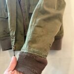 B-10フライトジャケット破れ直し