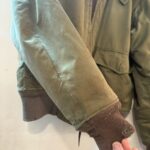 B-10フライトジャケット破れ直し