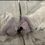 B-10フライトジャケット破れ直し