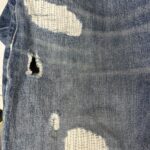 デニム破れ補修