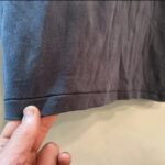 シングルステッチtシャツ着丈直し